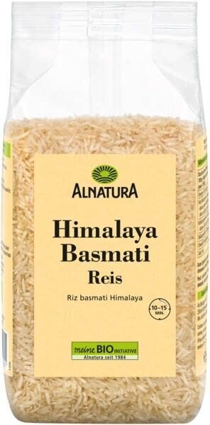 ALNATURA Bio Himalaya Basmati Reis 500,0 g, 1 St.