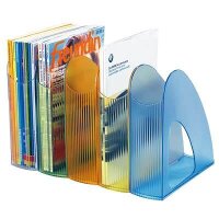 HAN Stehsammler TWIN 1611-64D blau-transparent Kunststoff, DIN A4, 1 St.