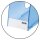 HAN Stehsammler TWIN 1611-64D blau-transparent Kunststoff, DIN A4, 1 St.