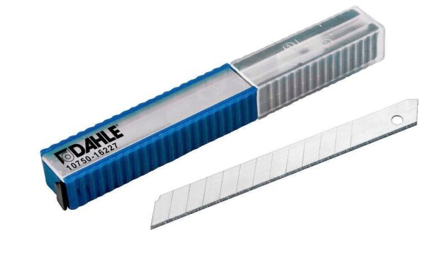 DAHLE Cuttermesser-Klingen silber 9,0 mm, 10 St.