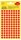 AVERY Zweckform Klebepunkte 3010 rot Ø 8,0 mm, 416 St.