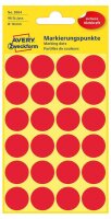 AVERY Zweckform Klebepunkte 3004 rot Ø 18,0 mm, 96...