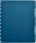 OXFORD Ordnerregister vario-zipp DIN A4 Vollformat 1-5 blau/ transparent 5-teilig, 1 Satz