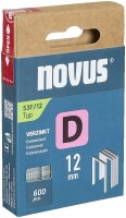 novus Tackerklammern 53F Flachdraht 12 mm, 600 St.