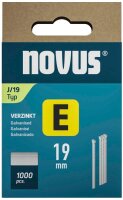 novus Tackerklammern Nägel 19 mm, 1.000 St.