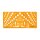 STANDARDGRAPH Zeichenschablone Planzeichen II 7358 orange