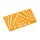 STANDARDGRAPH Zeichenschablone Planzeichen II 7358 orange