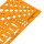 STANDARDGRAPH Zeichenschablone Planzeichen II 7358 orange