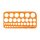 STANDARDGRAPH Zeichenschablone orange