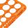 STANDARDGRAPH Zeichenschablone orange