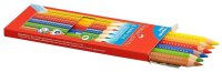 FABER-CASTELL Jumbo GRIP Buntstifte farbsortiert, 6 St.