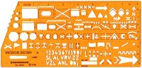 STANDARDGRAPH Zeichenschablone Taktische Zeichen NATO...