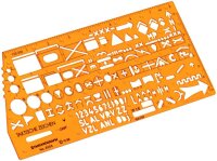 STANDARDGRAPH Zeichenschablone Taktische Zeichen NATO...