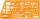 STANDARDGRAPH Zeichenschablone Taktische Zeichen NATO 8353 orange