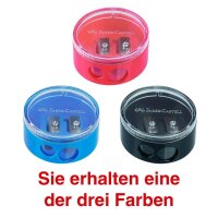 FABER-CASTELL Dosenspitzer doppelt farbsortiert
