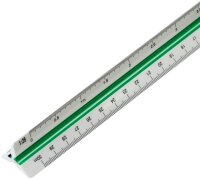 STANDARDGRAPH Dreikantmaßstab Architekt 9411 30,0 cm, weiß
