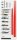 STANDARDGRAPH Zeichnen Kalligrafie-Set rot verschiedene Federbreiten, 1 Set