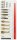STANDARDGRAPH Bandzug Kalligrafie-Set rot verschiedene Federbreiten, 1 Set