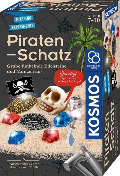 KOSMOS Ausgrabungsset Piratenschatz mehrfarbig
