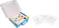 JOVI Bastelset Play & Fun Sand Painting Kit Oceans...