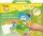 JOVI Bastelset Play & Fun Sand Painting Kit Dinosaurs mehrfarbig