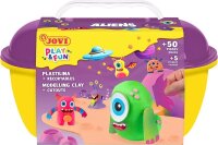 JOVI Modelliermasse Play & Fun Plastilina Aliens...