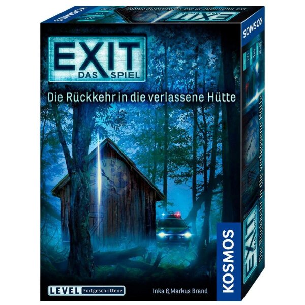 KOSMOS EXIT - Das Spiel: Die Rückkehr in die verlassene Hütte Escape-Room Spiel, 1 St.