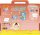 JOVI Bastelset Play & Fun Sand Painting Kit Transport mehrfarbig