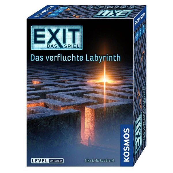 KOSMOS EXIT - Das Spiel: Das verfluchte Labyrinth Escape-Room Spiel, 1 St.
