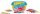 JOVI Modelliermasse Play & Fun Plastilina Splash mehrfarbig