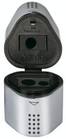 FABER-CASTELL Dosenspitzer dreifach GRIP 2001 silber