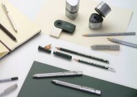 FABER-CASTELL Dosenspitzer dreifach GRIP 2001 silber