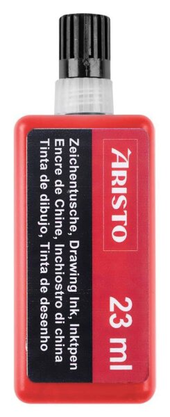 ARISTO Zeichentusche rot 23,0 ml, 1 St.