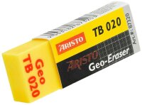 ARISTO Radiergummi Geo TB020 gelb/weiß, 1 St.
