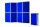 magnetoplan Trennwand zusammenklappbar 1101016, blau 244,0 x 181,0 cm mit Rollen, 1 St.