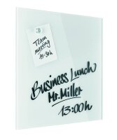 magnetoplan Glas-Magnettafel 40,0 x 40,0 cm...