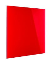 magnetoplan Glas-Magnettafel 40,0 x 40,0 cm intensiv-rot