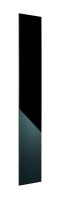 magnetoplan Glas-Magnettafel 10,0 x 60,0 cm tief-schwarz