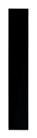 magnetoplan Glas-Magnettafel 10,0 x 60,0 cm tief-schwarz