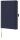 Lediberg Notizbuch Tucson ca. DIN A5 kariert, mittelblau Hardcover 240 Seiten, 1 St.
