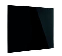 magnetoplan Glas-Magnettafel 80,0 x 60,0 cm tief-schwarz