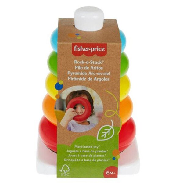fisher-price® Eco Farbring Pyramide Lernspielzeug, 1 St.