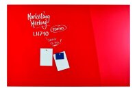magnetoplan Glas-Magnettafel 150,0 x 100,0 cm intensiv-rot