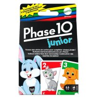 Mattel GAMES Phase 10 Junior Kartenspiel, 1 St.