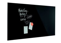magnetoplan Glas-Magnettafel 200,0 x 100,0 cm tief-schwarz