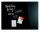 magnetoplan Glas-Magnettafel 120,0 x 90,0 cm tief-schwarz