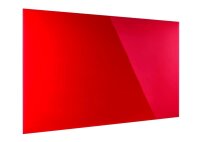 magnetoplan Glas-Magnettafel 200,0 x 100,0 cm intensiv-rot