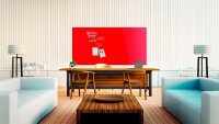 magnetoplan Glas-Magnettafel 200,0 x 100,0 cm intensiv-rot