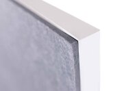 magnetoplan Moderationswand 76,0 x 180,0 cm grau, weiß