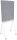 magnetoplan Moderationswand 76,0 x 180,0 cm grau, weiß